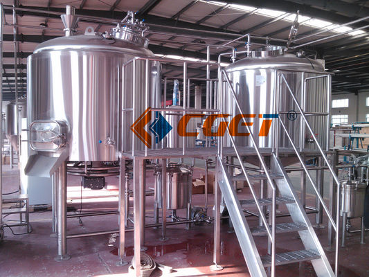 품질  380V Three  Phase Large Scale Brewing Equipment Brewery Fermentation Tanks 공장
