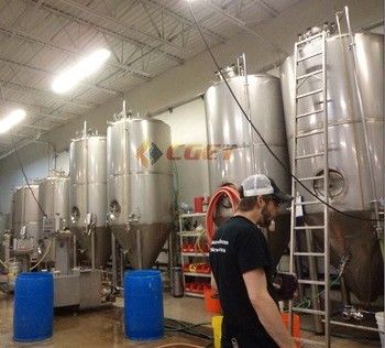 품질  SUS 304 Craft Beer Brewing Equipment 4 BBL Brewing System With ISO CE Certificated 공장