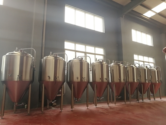 선술집/맥주 막대기 큰 가정 양조 체계 맥주 발효작용 탱크 재킷 원뿔