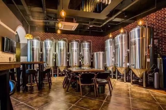 3개 Bbl 장비 7Bbl 양조장을 만드는 5개 Bbl 양조 체계 상업적인 맥주