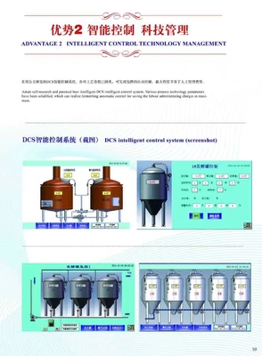 마이크로 대중음식점 구리 양조 장비 증기 또는 전기 난방