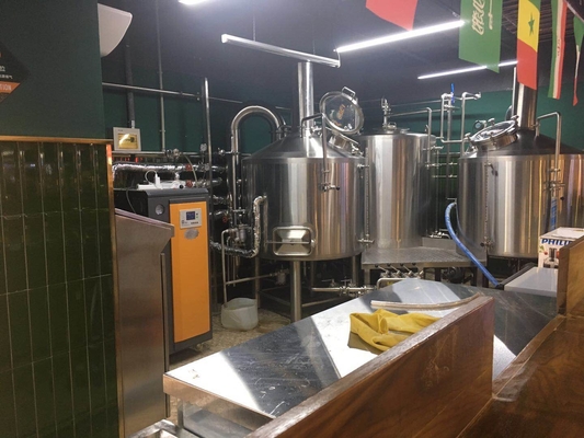 500l IPA 흑맥주를 위한 마이크로 스테인리스 양조 장비 에너지 절약