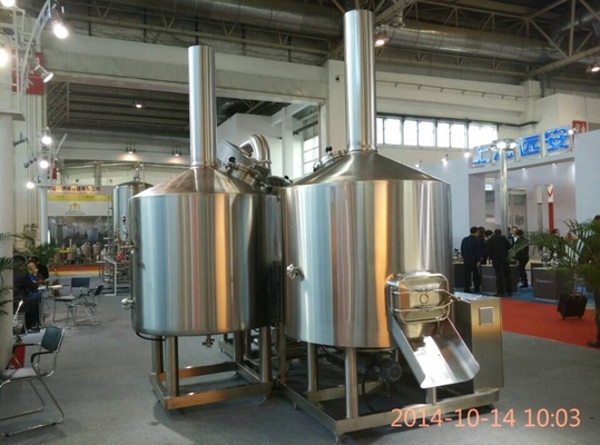 20 Bbl 양조장 스테인리스 양조 장비 증기 난방 3Mm 간격