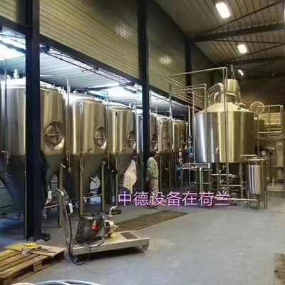 PLC는 직업적인 양조 장비 1000L 맥주 양조 체계를 집으로 통제합니다