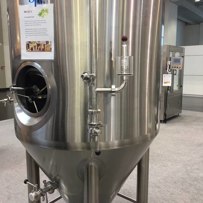 스테인리스 직업적인 맥주 양조 장비 10BBL 발효작용 탱크 4 다리