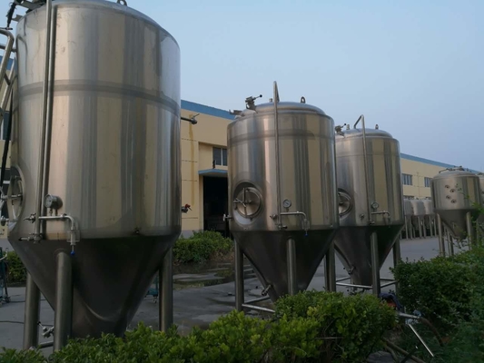탄화 돌 PLC 통제를 가진 SUS304 기술 맥주 양조 장비 20bbl