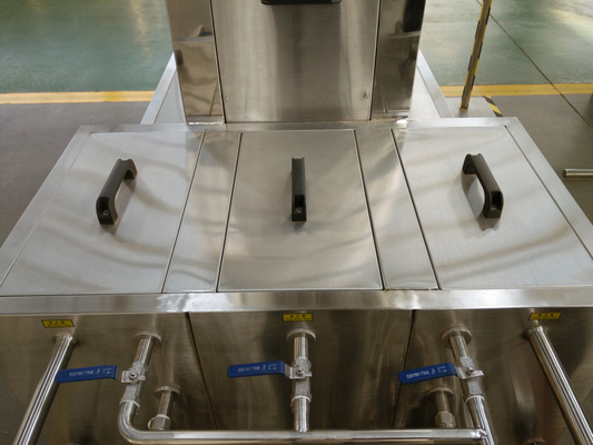 SU 304 자동적인 맥주통 세탁기 2 머리 터치스크린 2L - 60L