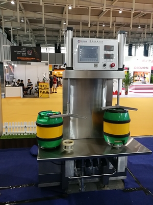 SU 304 자동적인 맥주통 세탁기 2 머리 터치스크린 2L - 60L