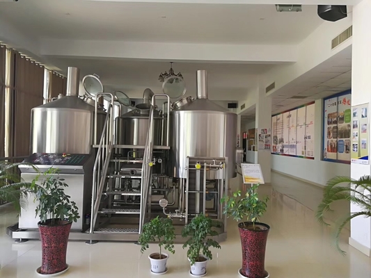 탄화 돌 PLC 통제를 가진 SUS304 기술 맥주 양조 장비 20bbl