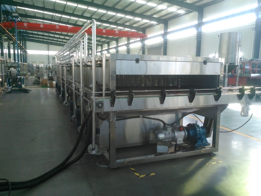 맥주 음료를 위한 스프레이 형태 패킹 생산 라인 갱도 Pasteurizer