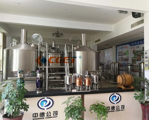 증명서를 주는 ISO 세륨을 가진 SU 304 기술 맥주 양조 장비 1000L 양조 체계