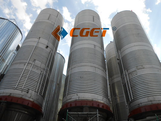 수직 재킷 발효작용 탱크 원뿔 맥주 Fermenter CGET100 000L