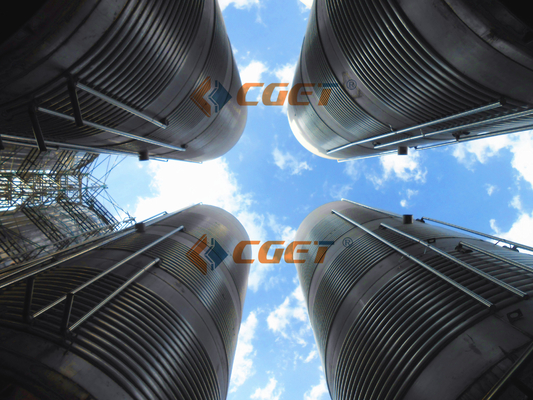수직 재킷 발효작용 탱크 원뿔 맥주 Fermenter CGET100 000L